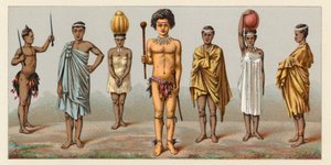 Afrika Kostüm von French School